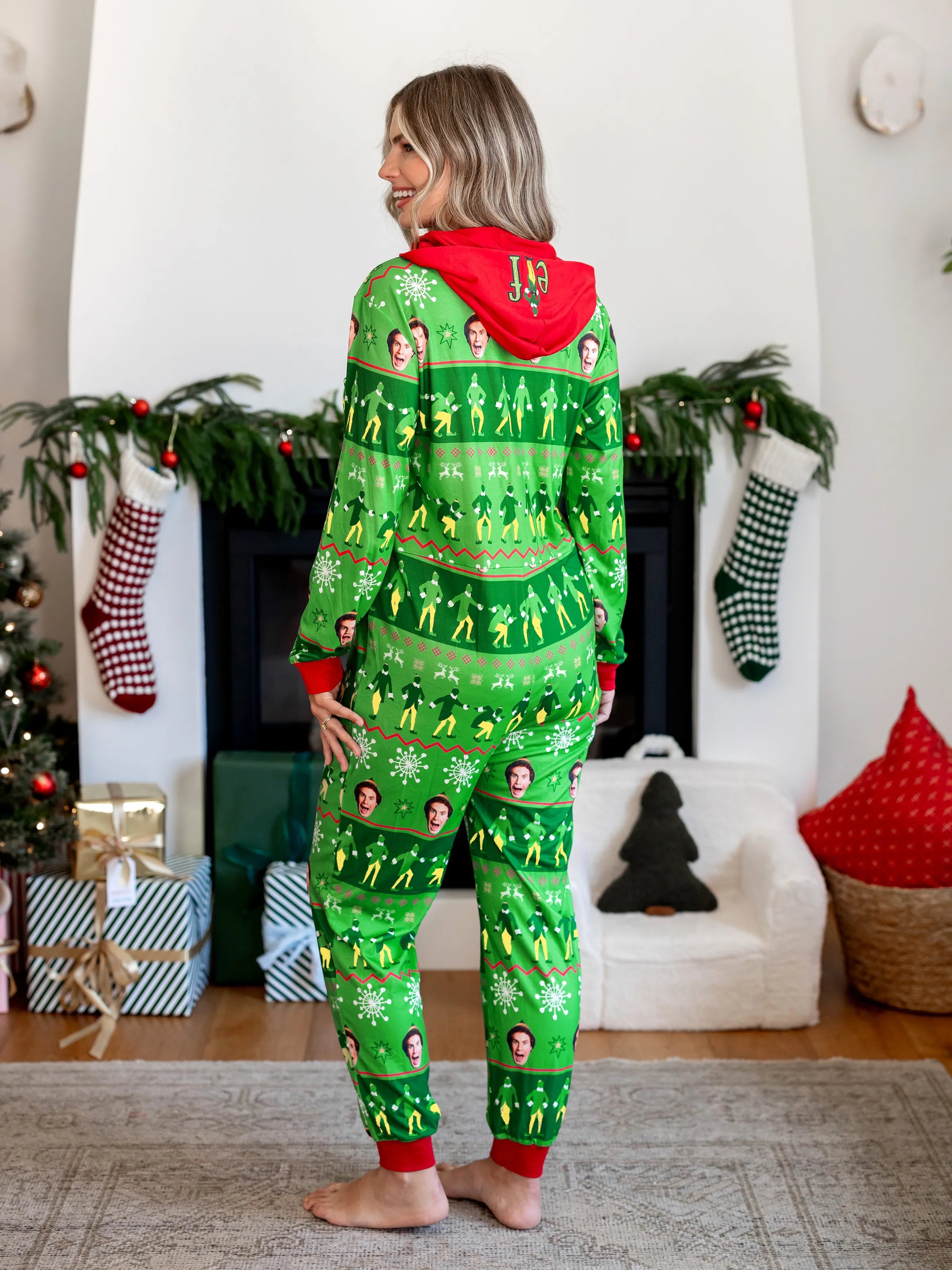 Christmas Matching Family Pyjama Set Elf Green - Seoul Glow
