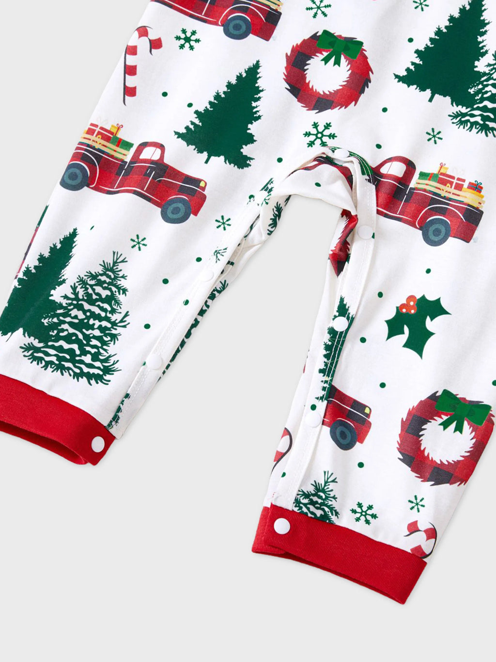 Christmas Matching Family Pyjama Set Santa Claus White - Seoul Glow