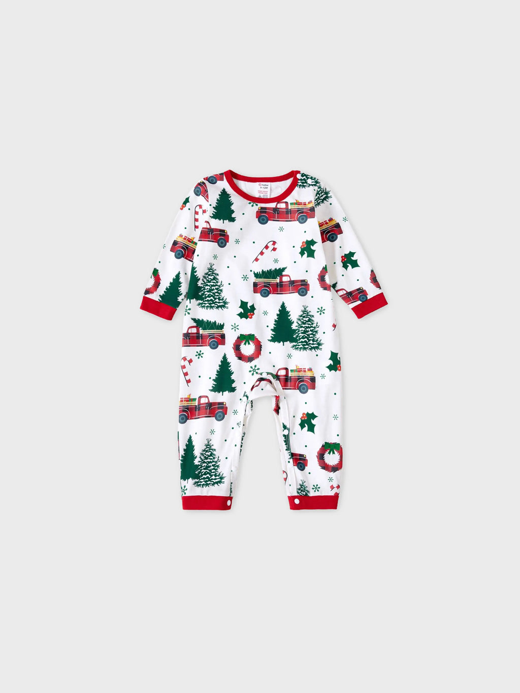 Christmas Matching Family Pyjama Set Santa Claus White - Seoul Glow