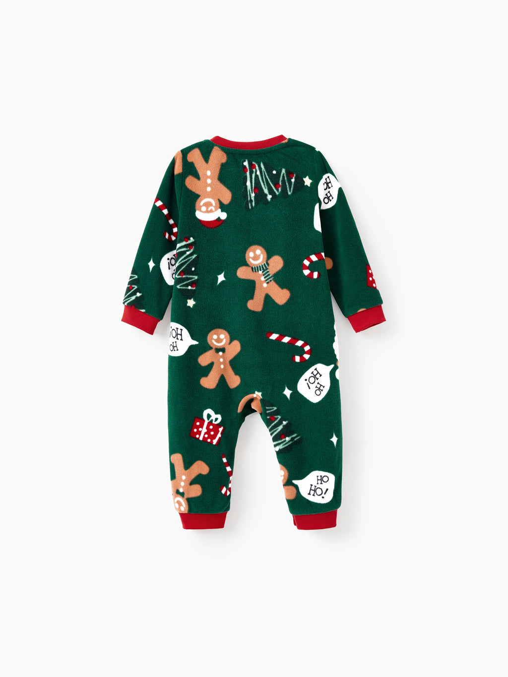 Christmas Matching Family Pyjama Set Dark Green Reindeer - Seoul Glow