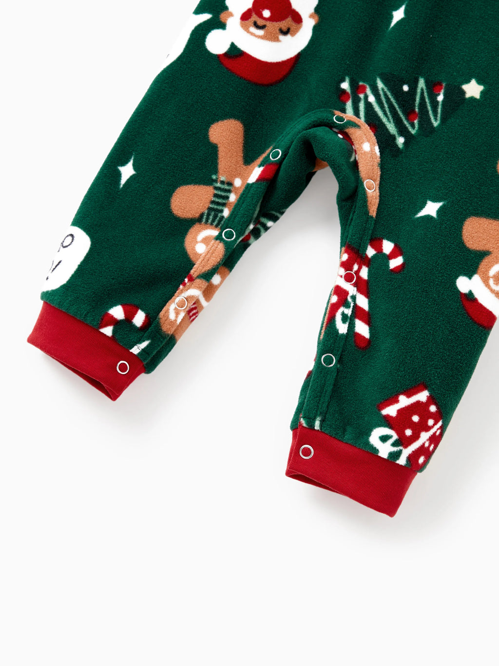 Christmas Matching Family Pyjama Set Dark Green Reindeer - Seoul Glow