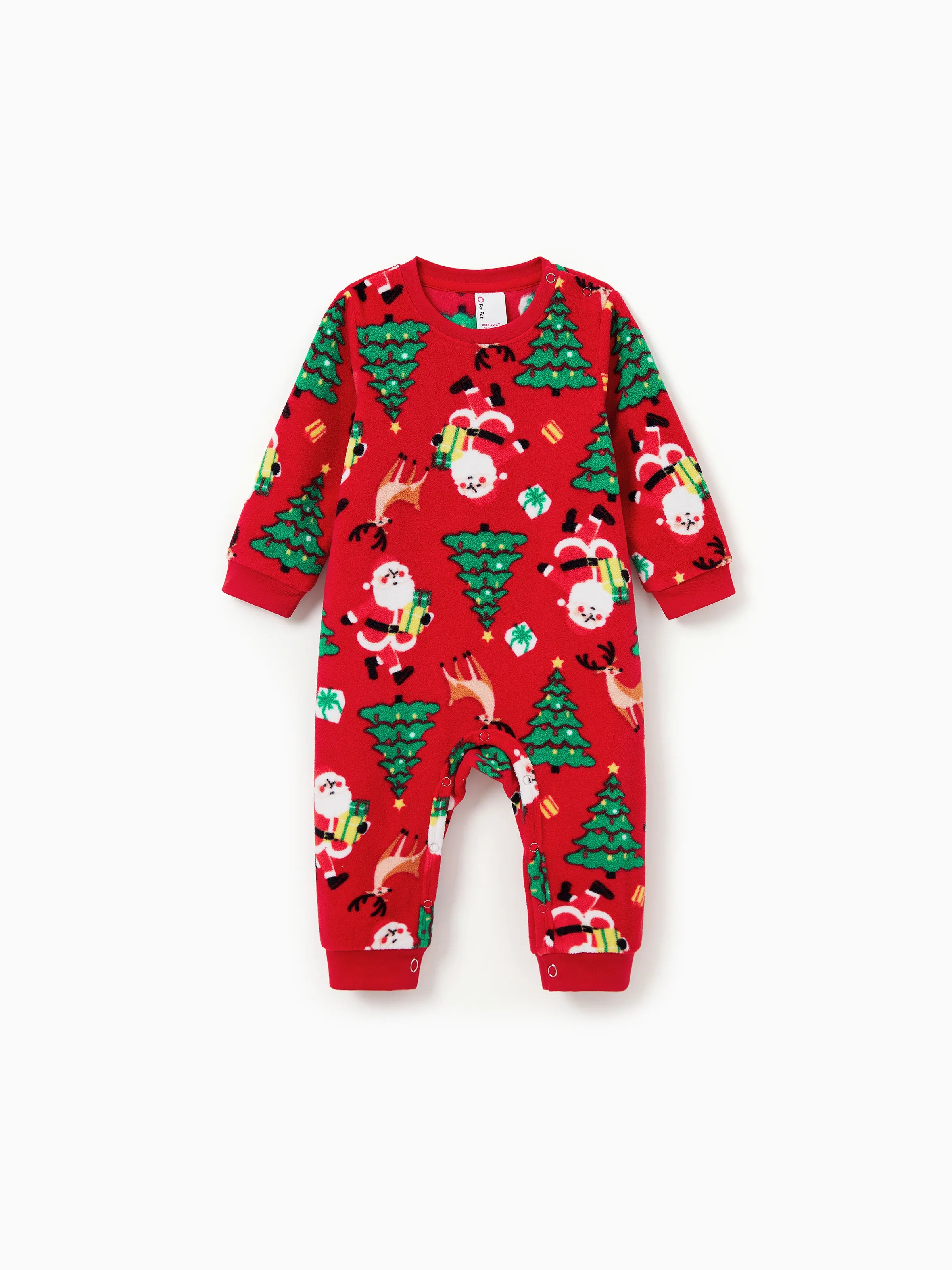 Christmas Matching Family Pyjama Set Red - Seoul Glow