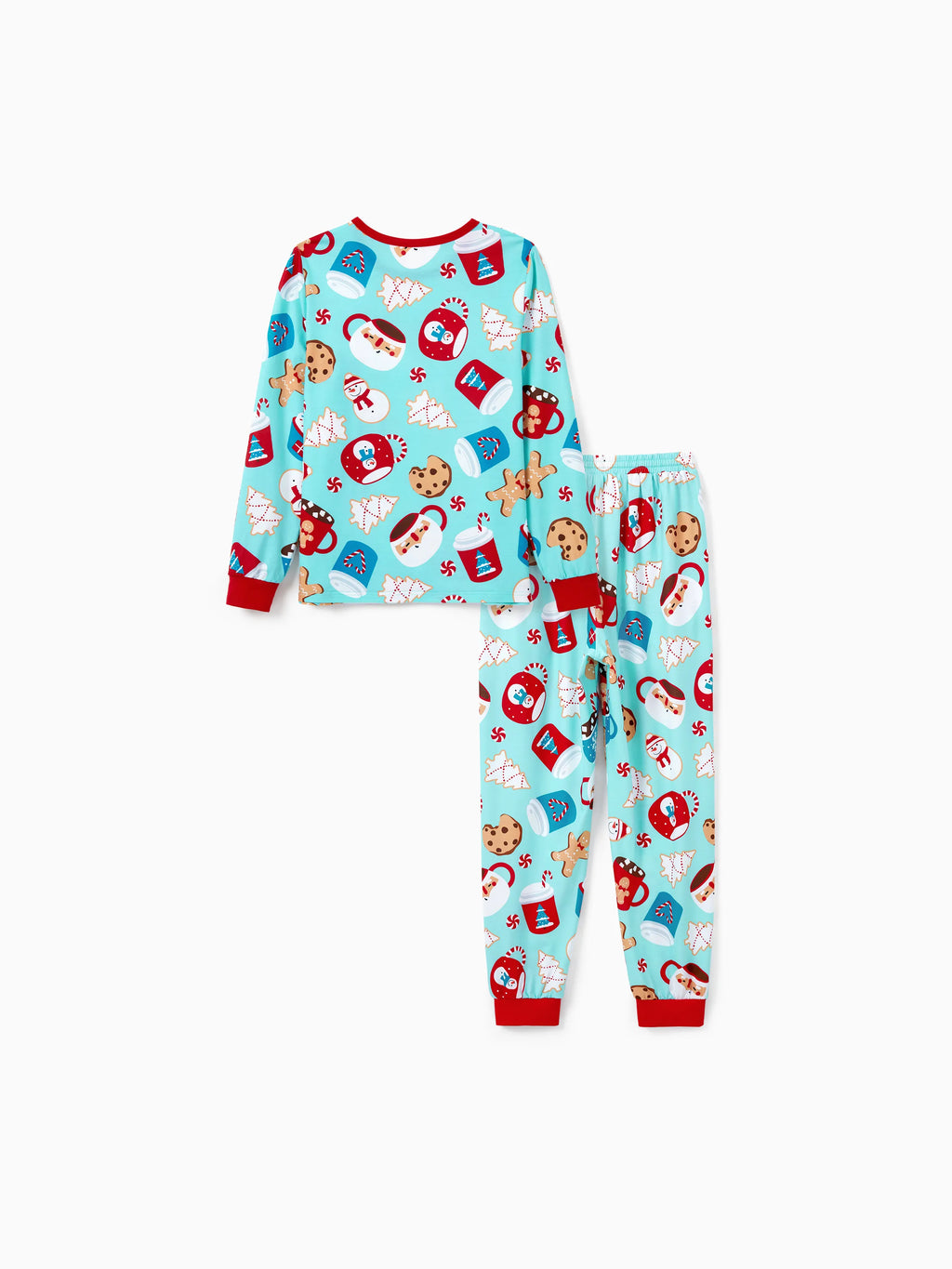 Christmas Matching Family Pyjama Set Sky Blue - Seoul Glow