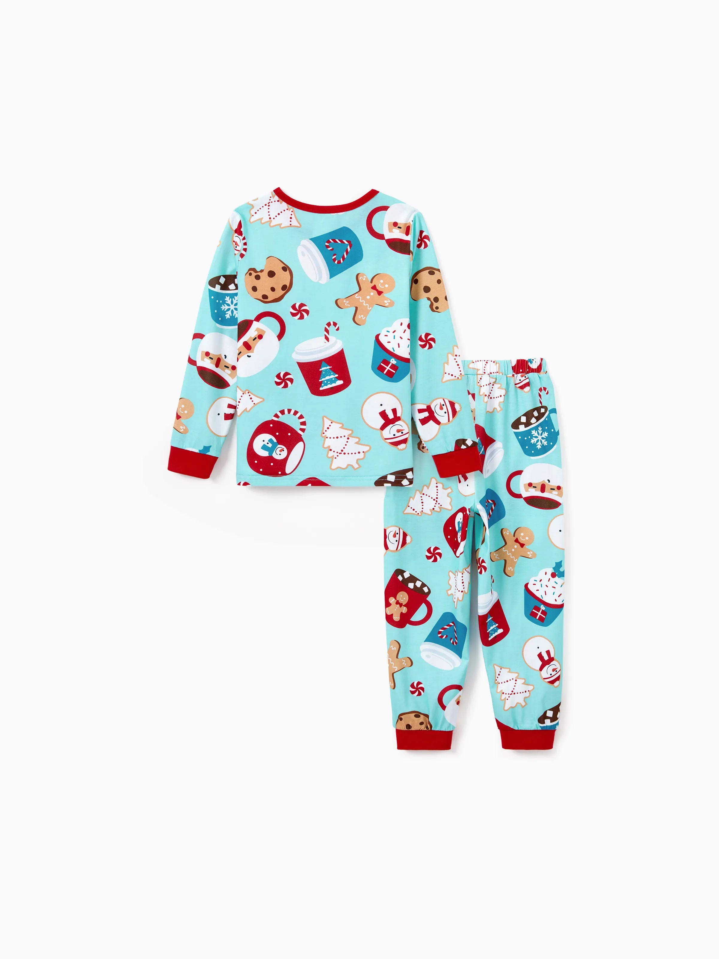 Christmas Matching Family Pyjama Set Sky Blue - Seoul Glow