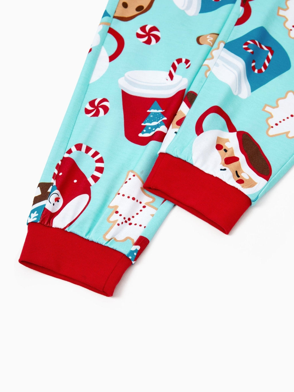 Christmas Matching Family Pyjama Set Sky Blue - Seoul Glow