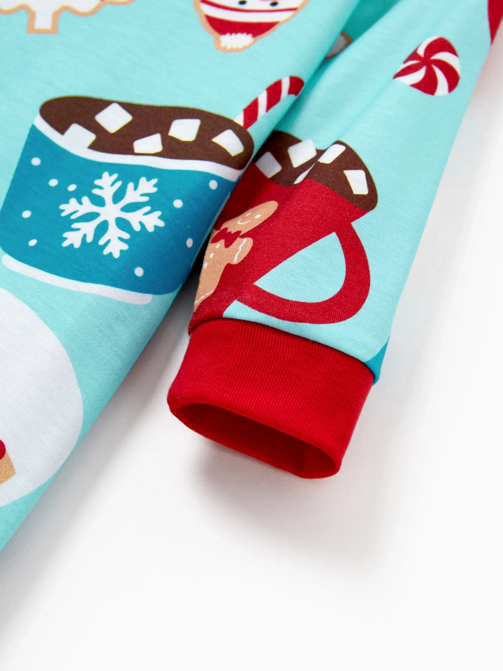 Christmas Matching Family Pyjama Set Sky Blue - Seoul Glow